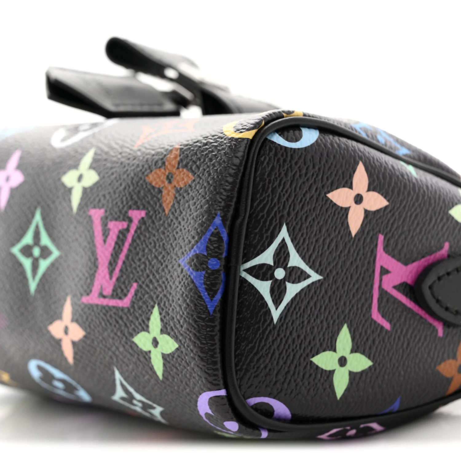 LV X TM Monogram Multicolor Nano Speedy Black - Image 9