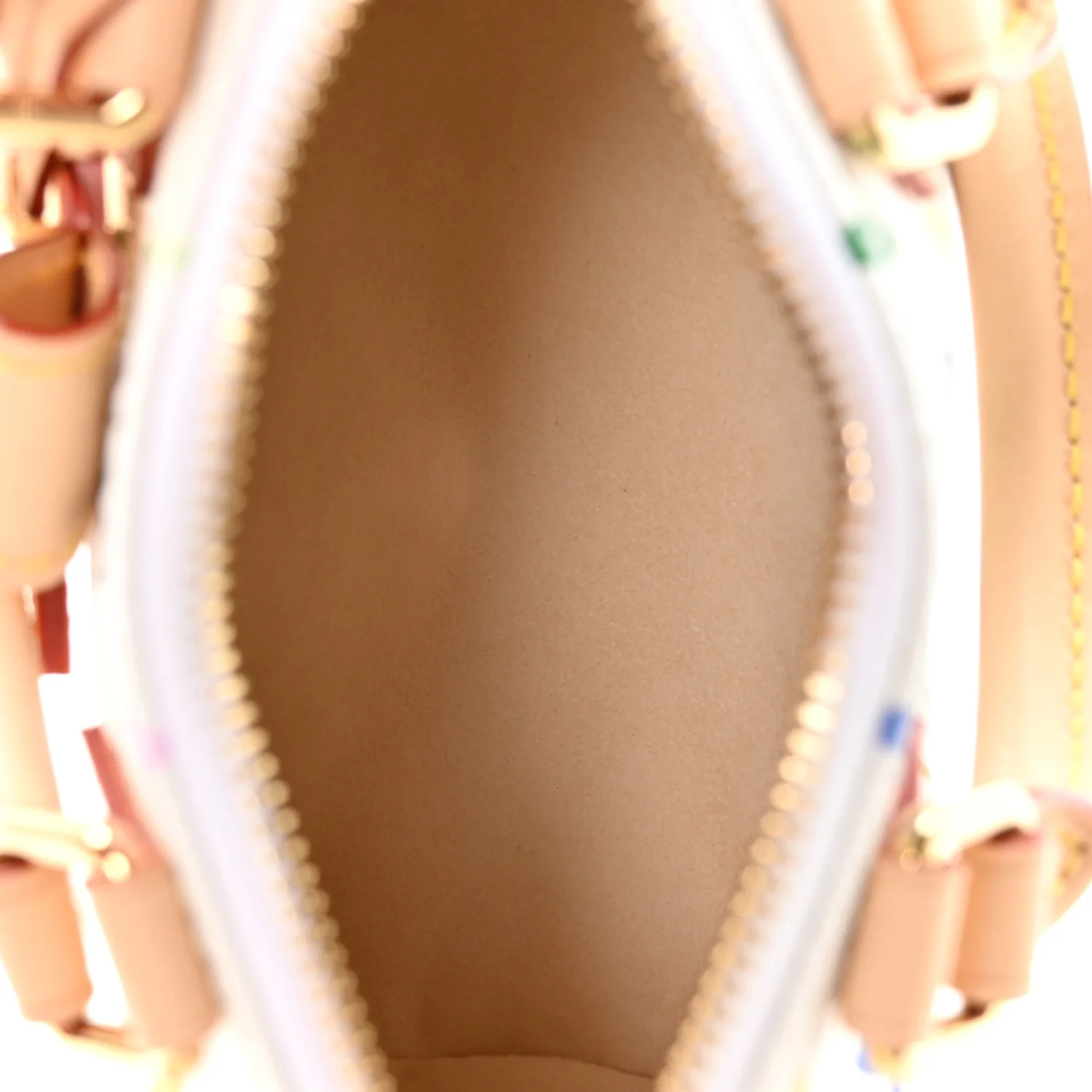LV X TM Monogram Multicolor Nano Speedy White - Image 5