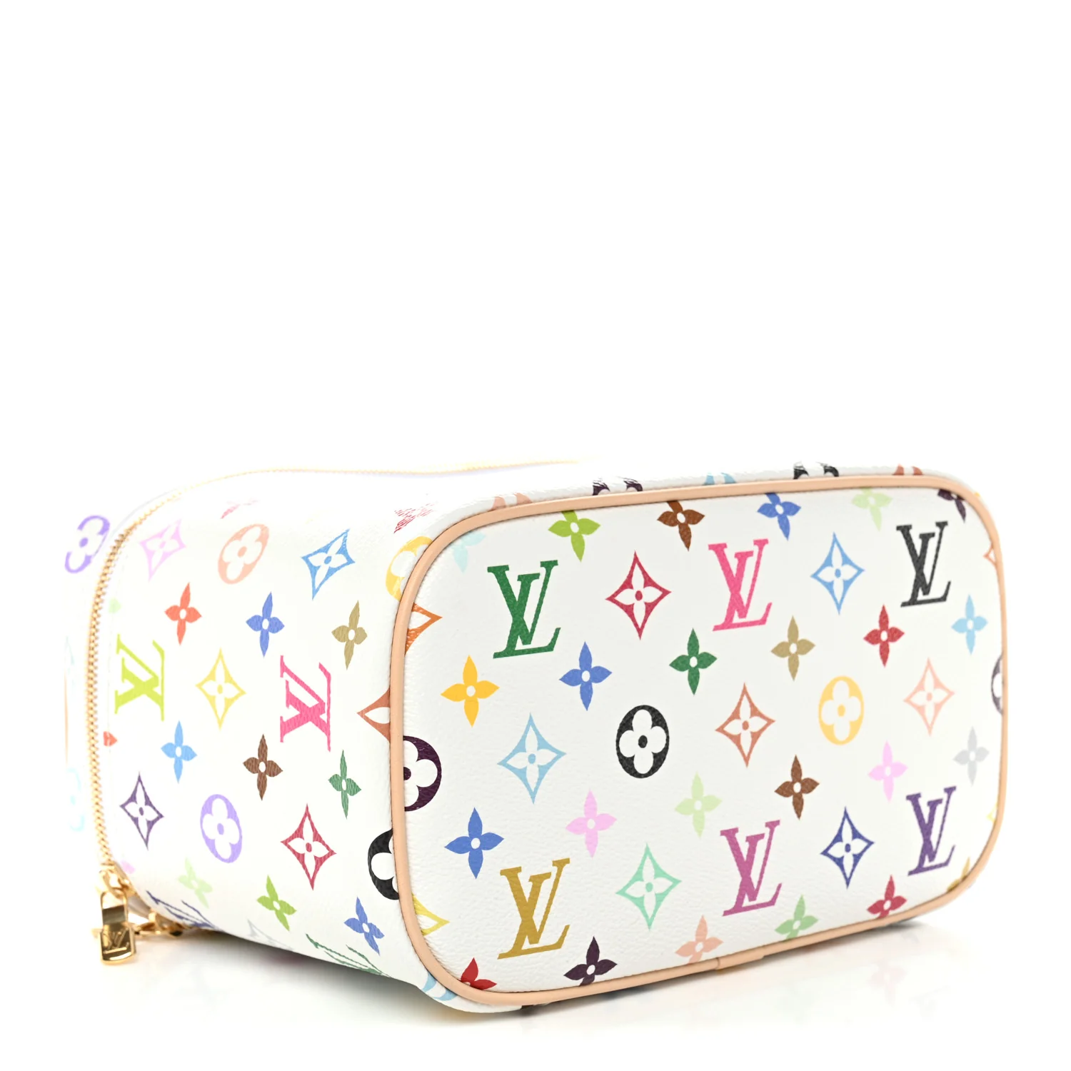 LV X TM Monogram Multicolor Nice BB White - Image 4