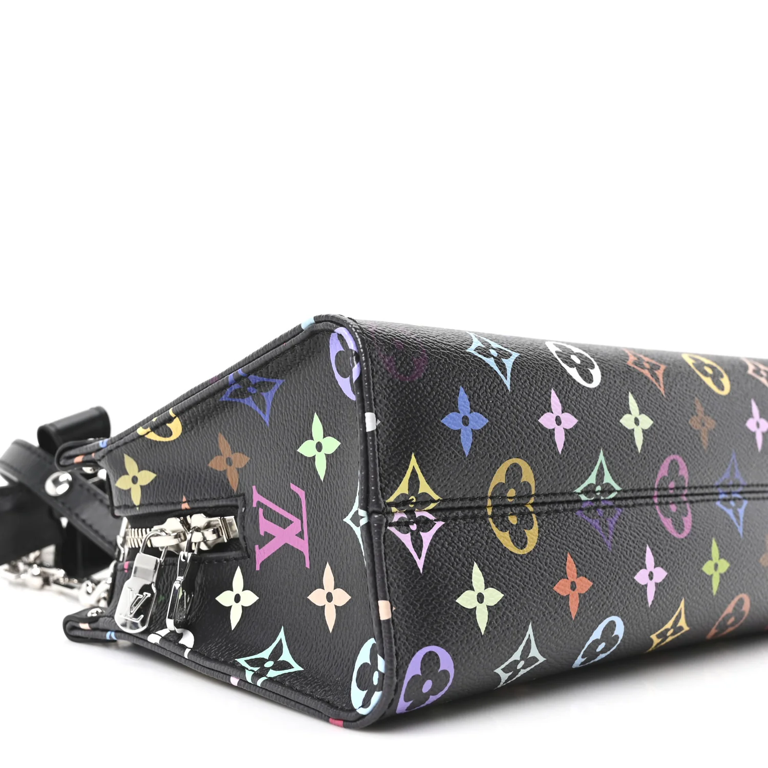 LV X TM Monogram Multicolor OnTheGo East West Black - Image 15