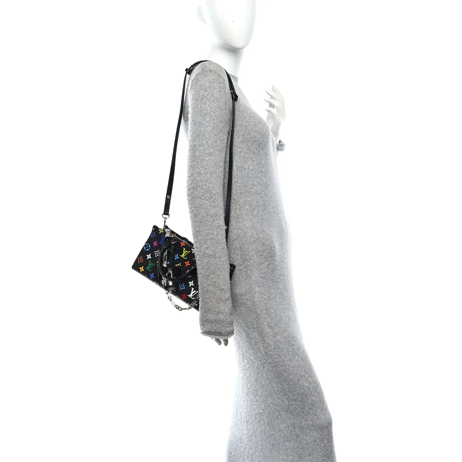 LV X TM Monogram Multicolor OnTheGo East West Black - Image 2
