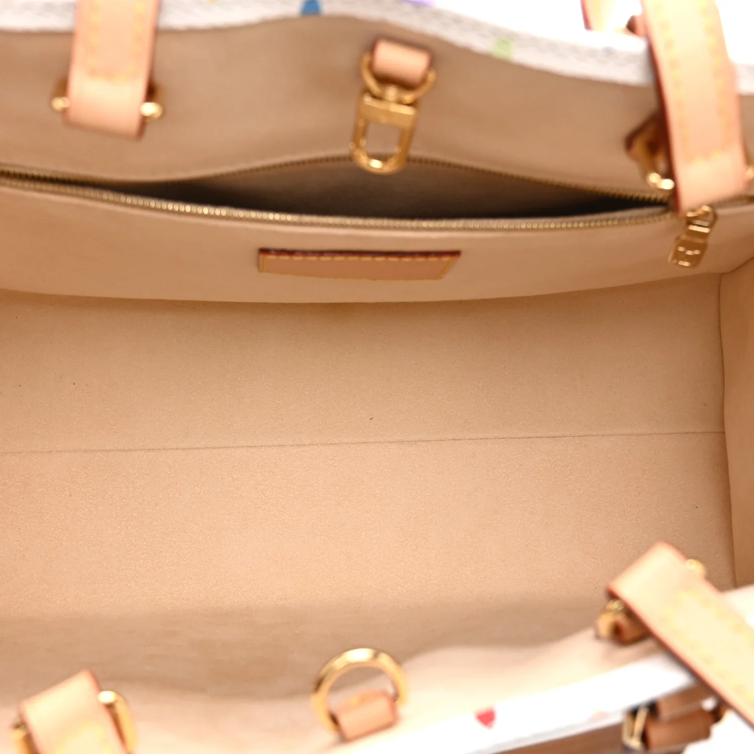 LV X TM Monogram Multicolor Onthego MM White - Image 5