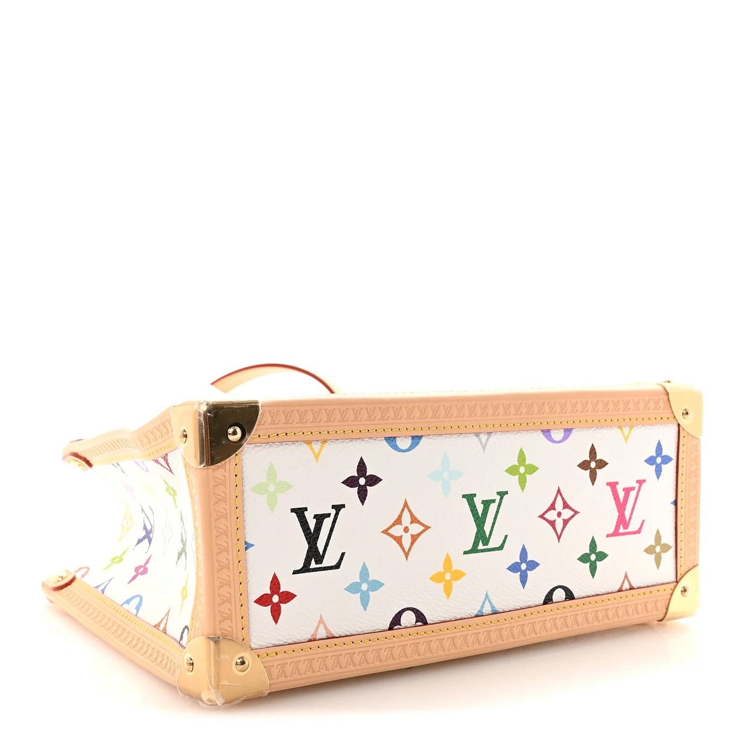 LV X TM Monogram Multicolor Onthego PM White - Image 4