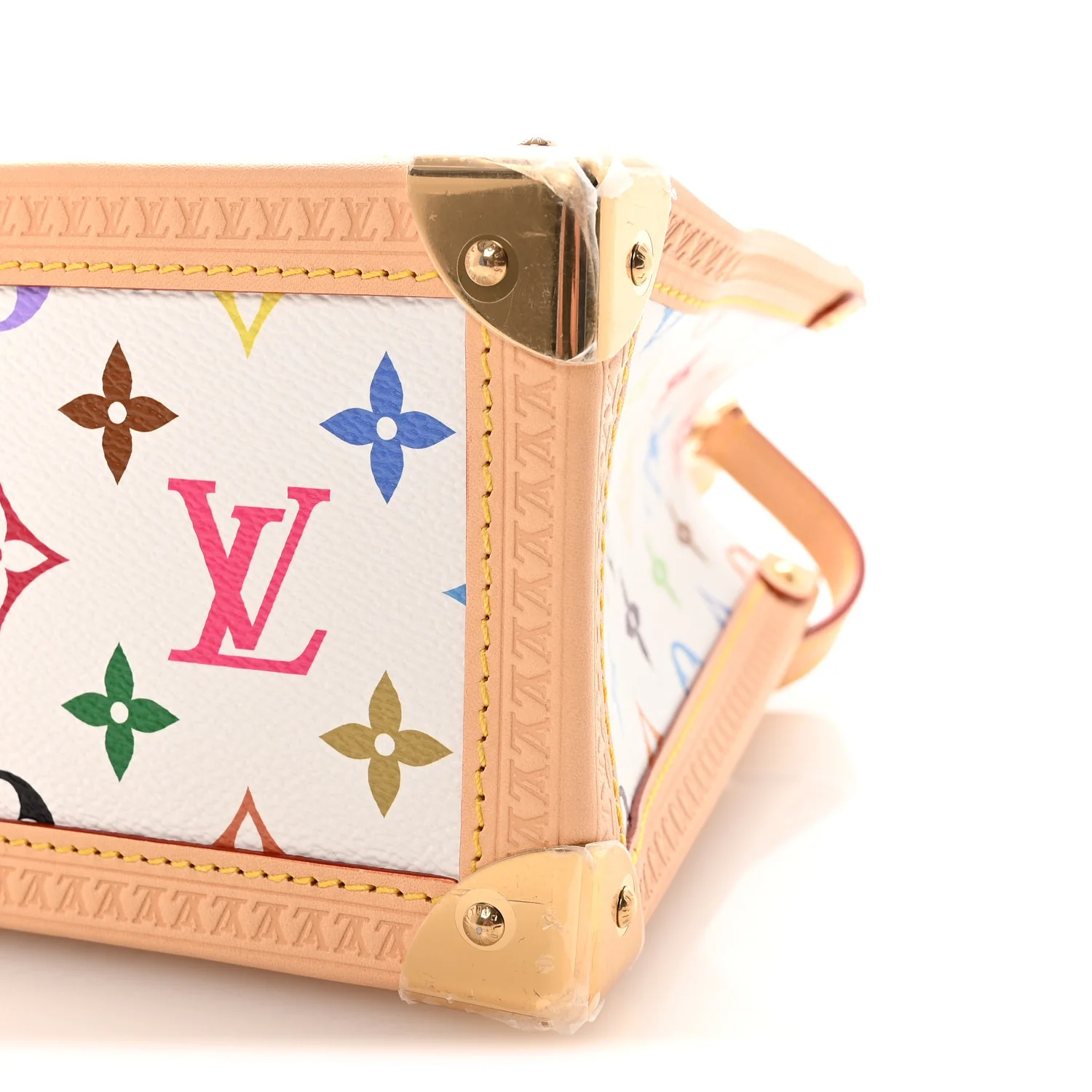 LV X TM Monogram Multicolor Onthego PM White - Image 9