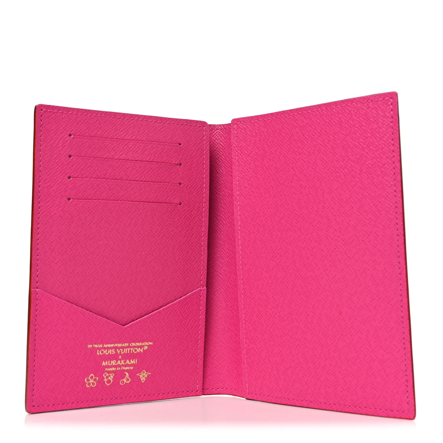 LV X TM Monogram Multicolor Passport Cover White - Image 5