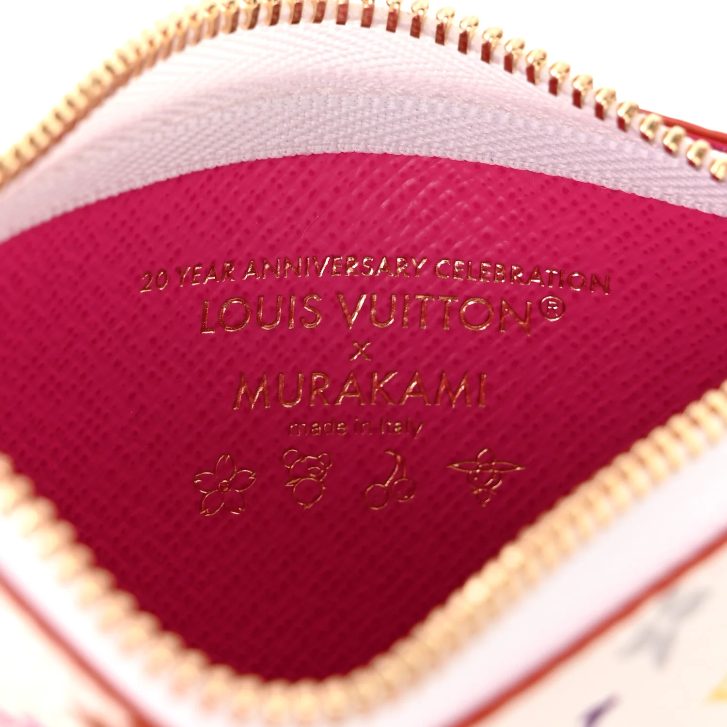 LV X TM Monogram Multicolor Phone Holder White - Image 15