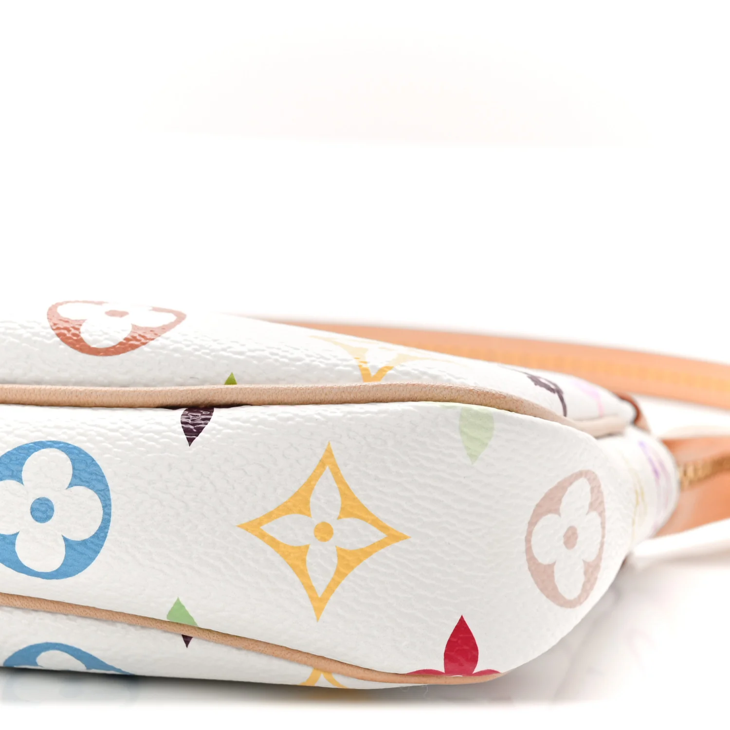 LV X TM Monogram Multicolor Pochette Accessories White - Image 10