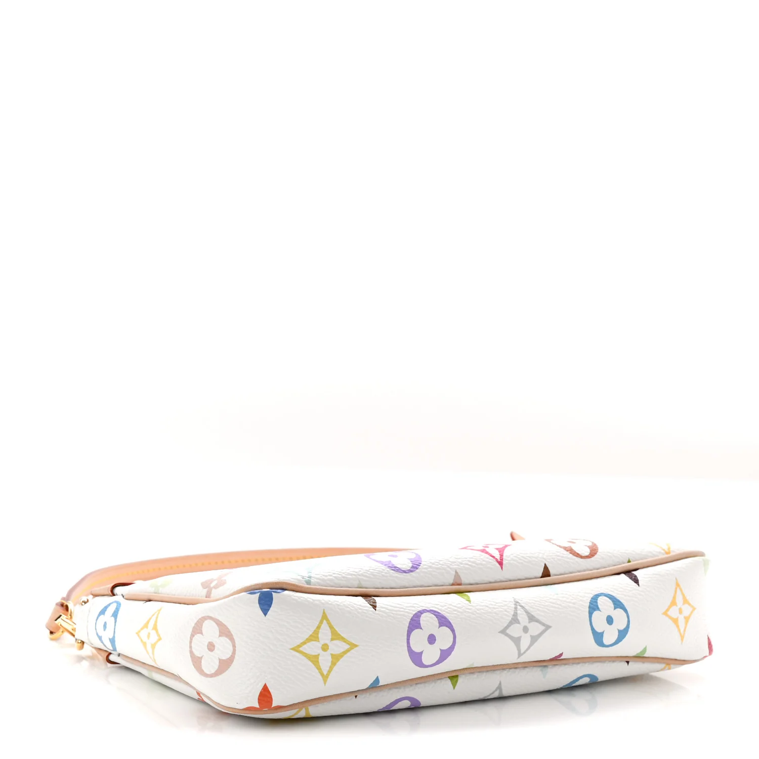 LV X TM Monogram Multicolor Pochette Accessories White - Image 4