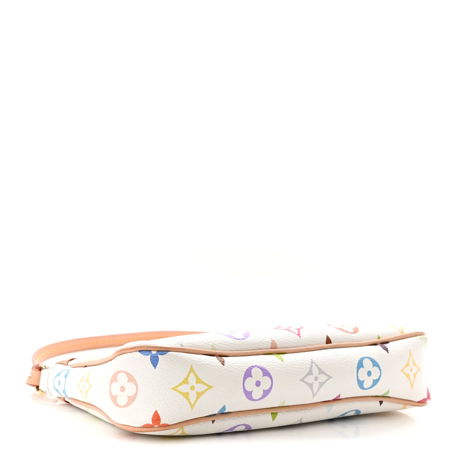 LV X TM Monogram Multicolor Pochette Accessories White - Image 4