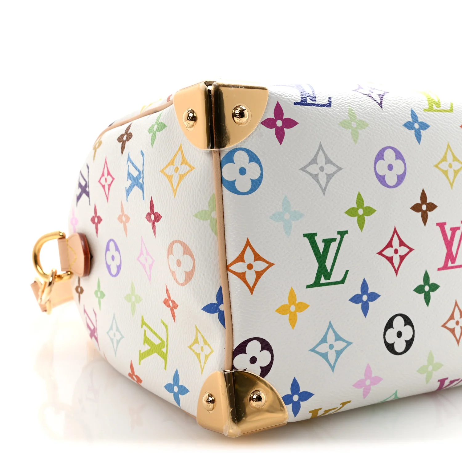 LV X TM Monogram Multicolor Speedy Bandouliere 25 White - Image 8
