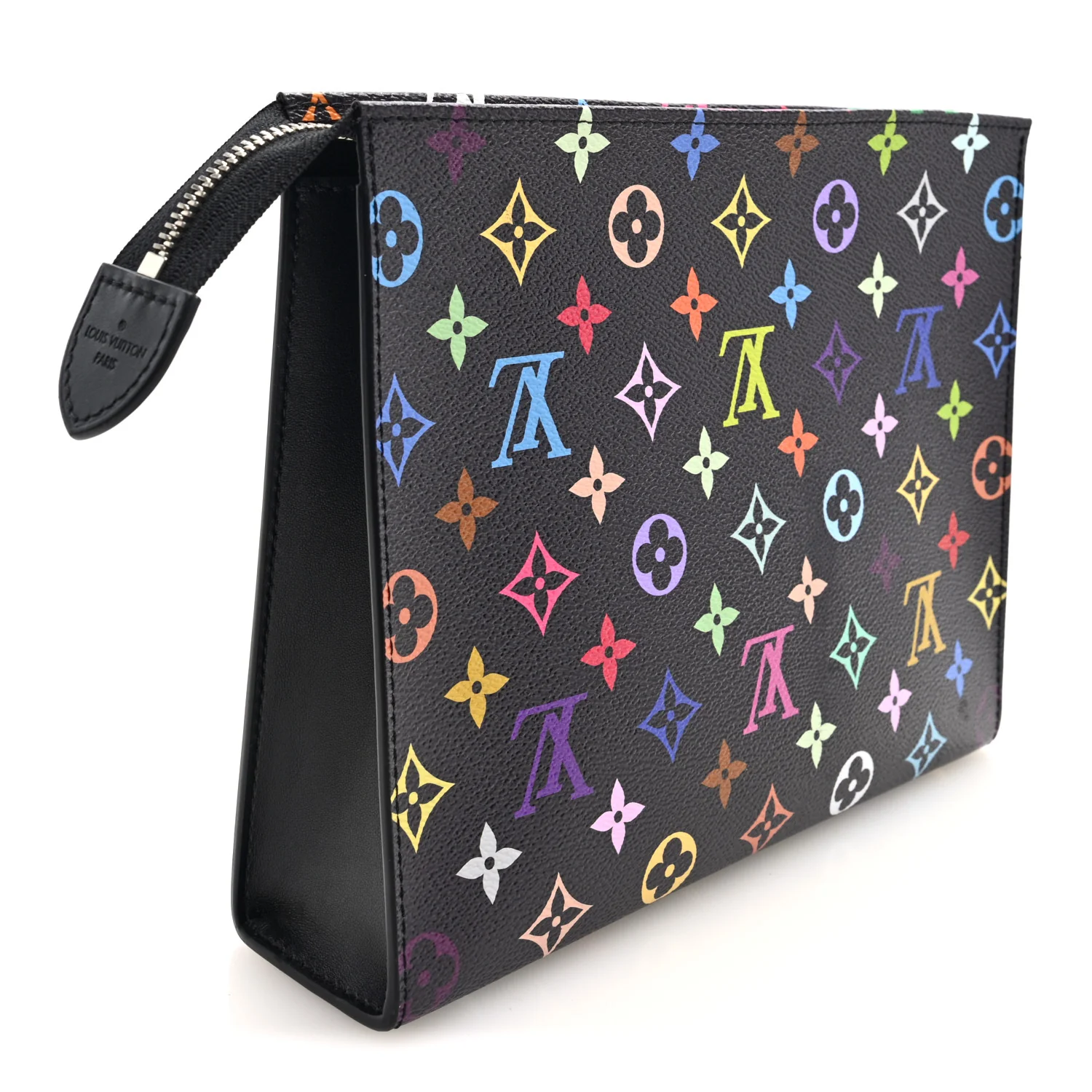 LV X TM Monogram Multicolor Toiletry Pouch 26 Black - Image 3