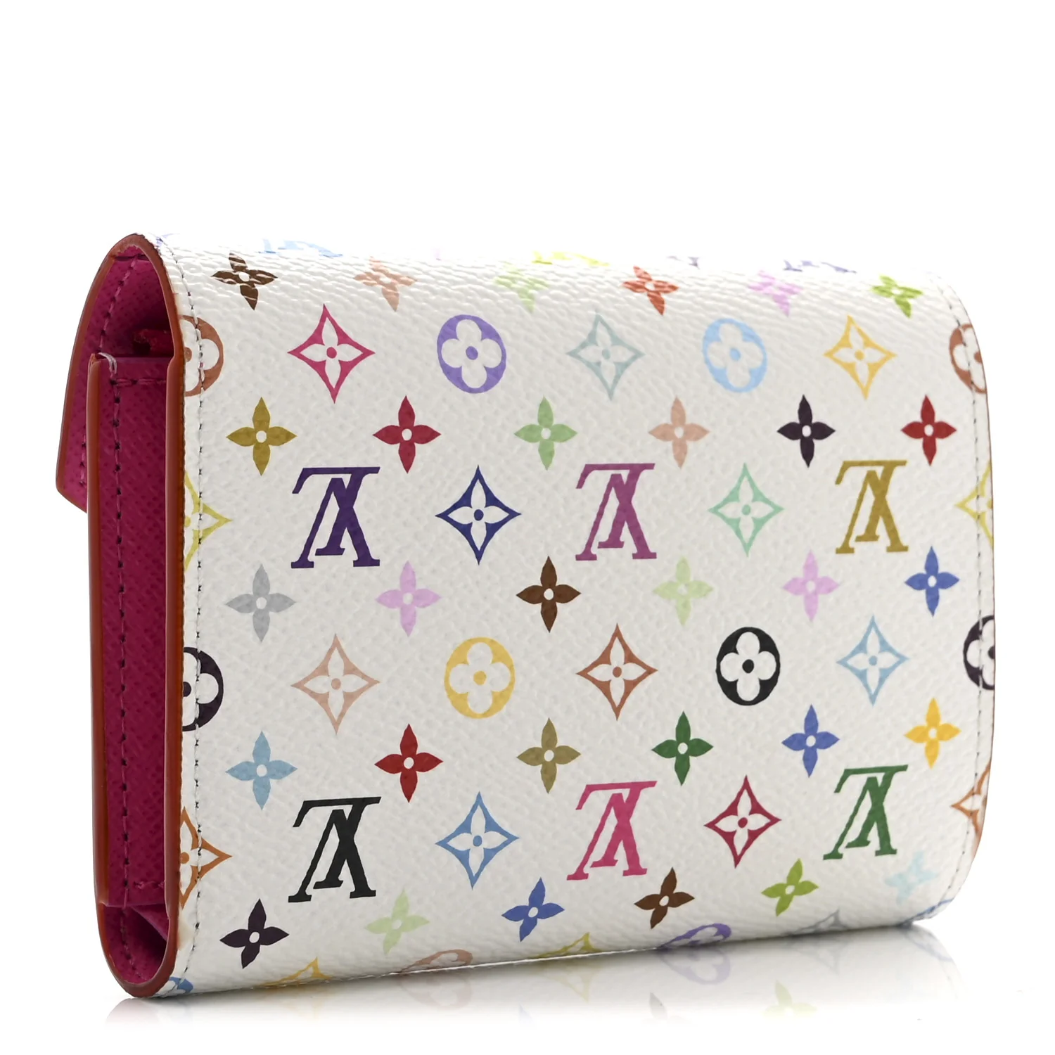 LV x TM Monogram Multicolor Victorine Wallet White - Image 3