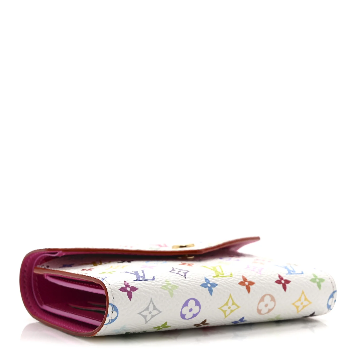 LV x TM Monogram Multicolor Victorine Wallet White - Image 4