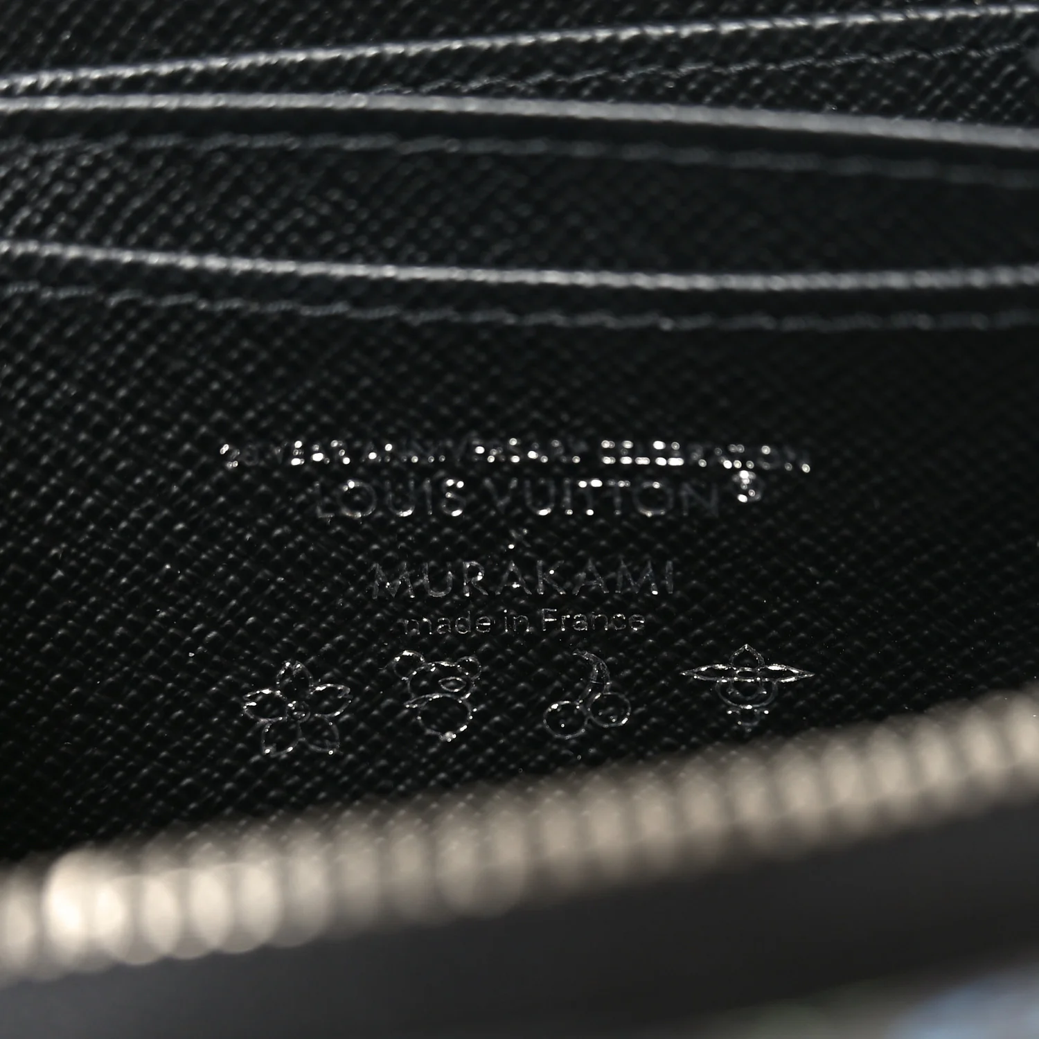 LV x TM Monogram Multicolor Zippy Coin Purse Black - Image 6