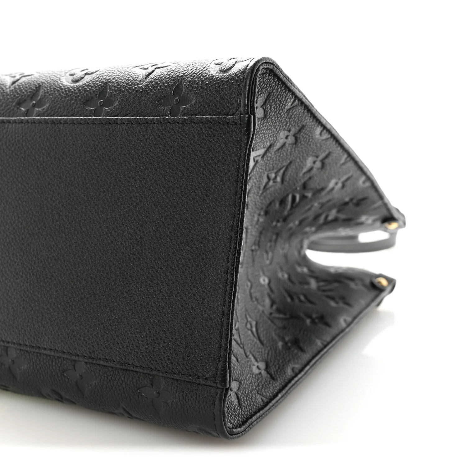 LV X YK Empreinte Inlaid Kusama Flowers Onthego MM Black - Image 9