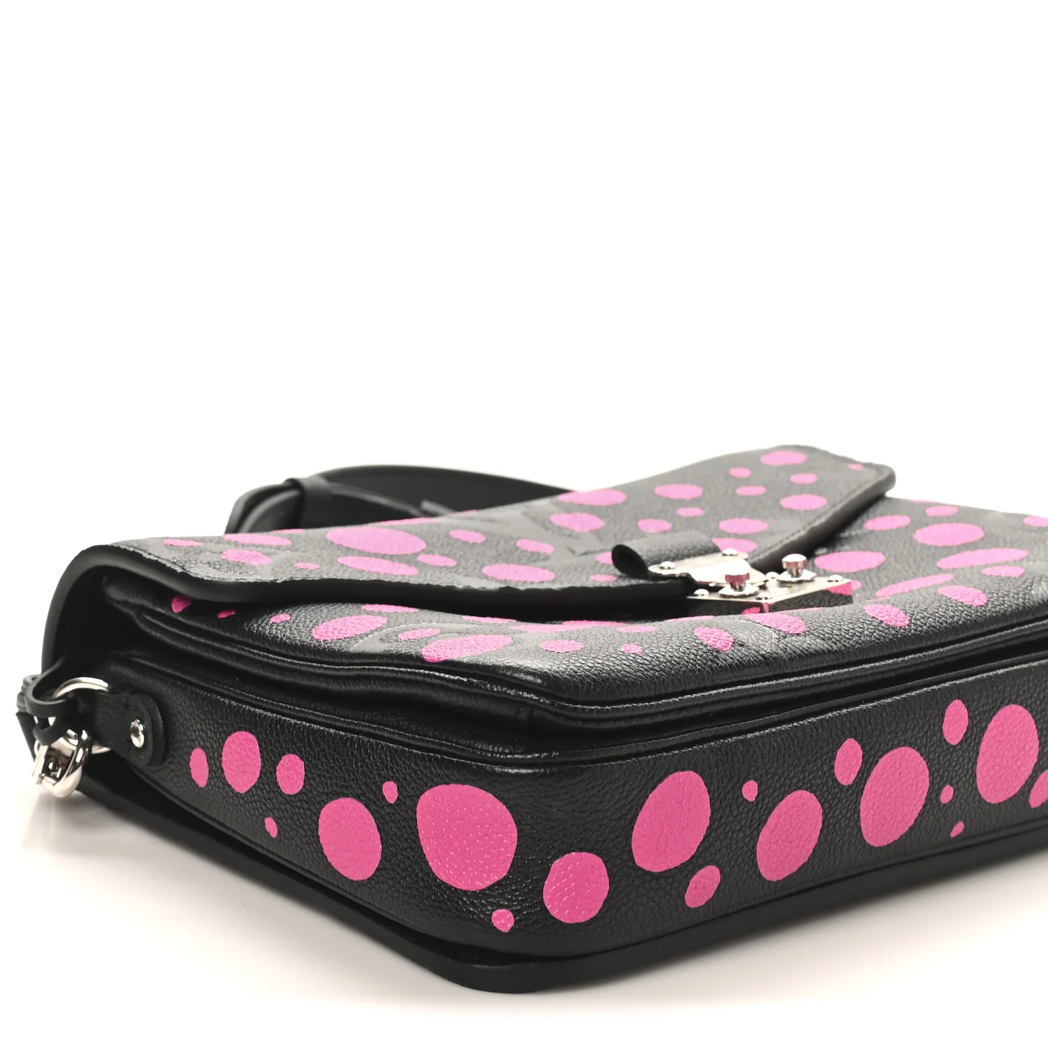 LV x YK Empreinte Monogram Giant Pochette Metis Black Fuchsia - Image 8
