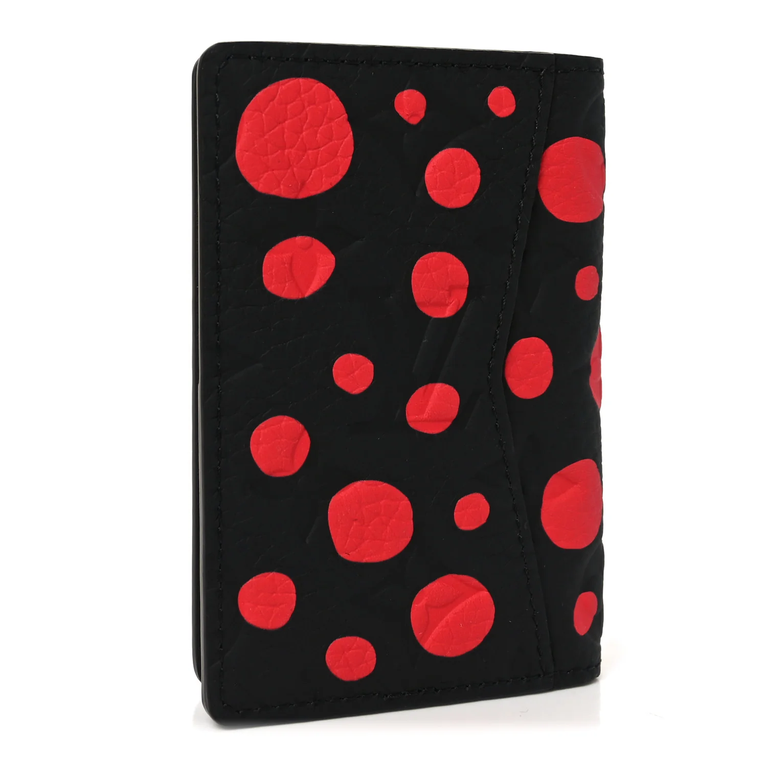 LV X YK Empreinte Pocket Organizer Black Red - Image 3