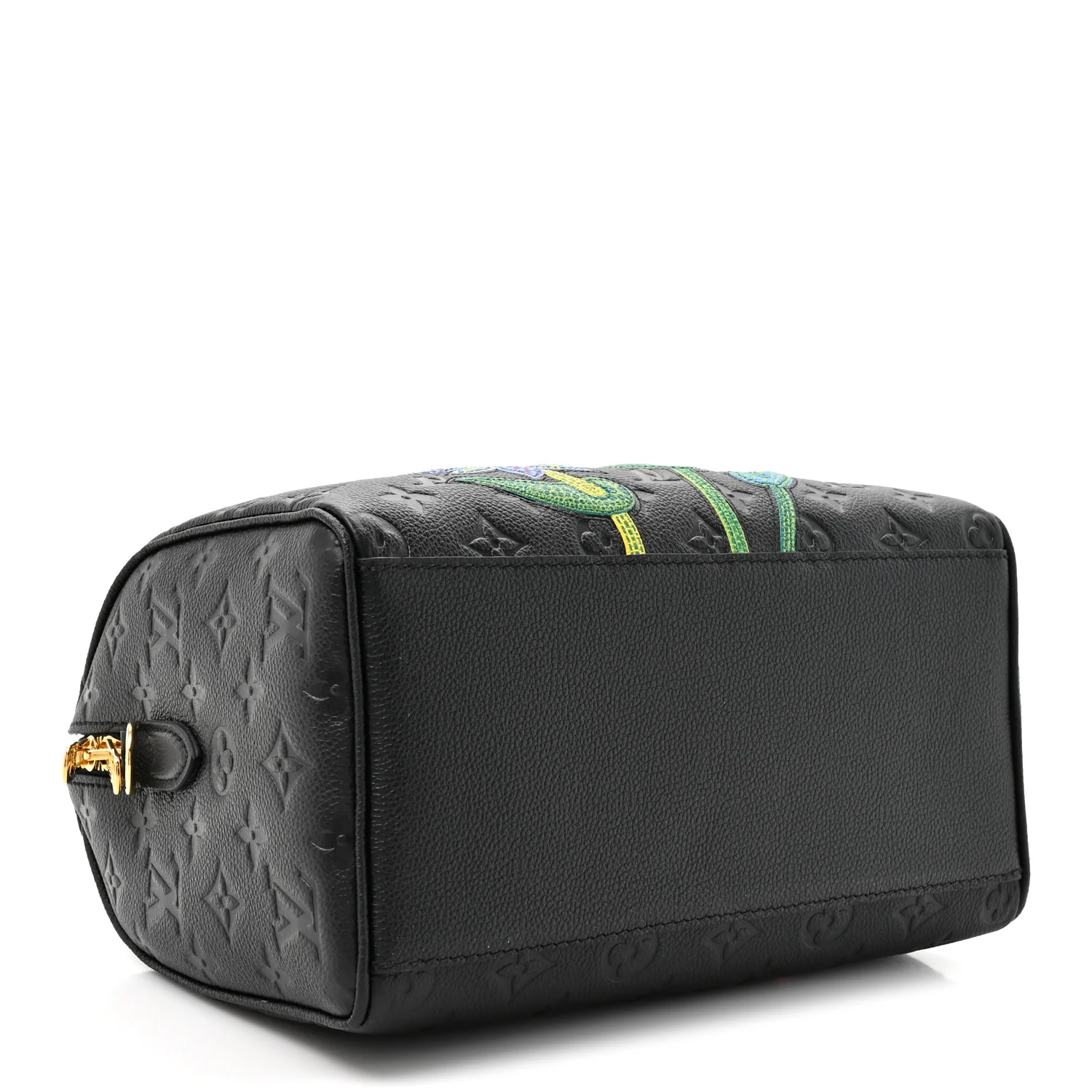 LV X YK Empreinte Speedy Bandouliere 25 Black - Image 4