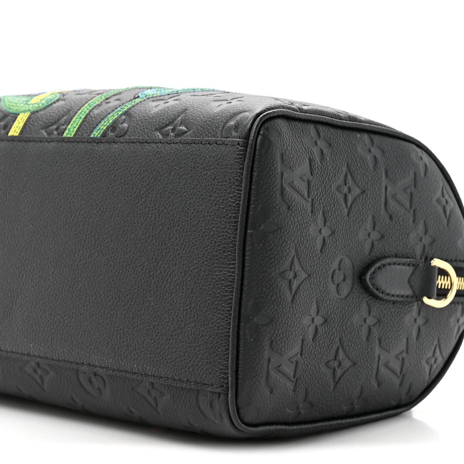 LV X YK Empreinte Speedy Bandouliere 25 Black - Image 9