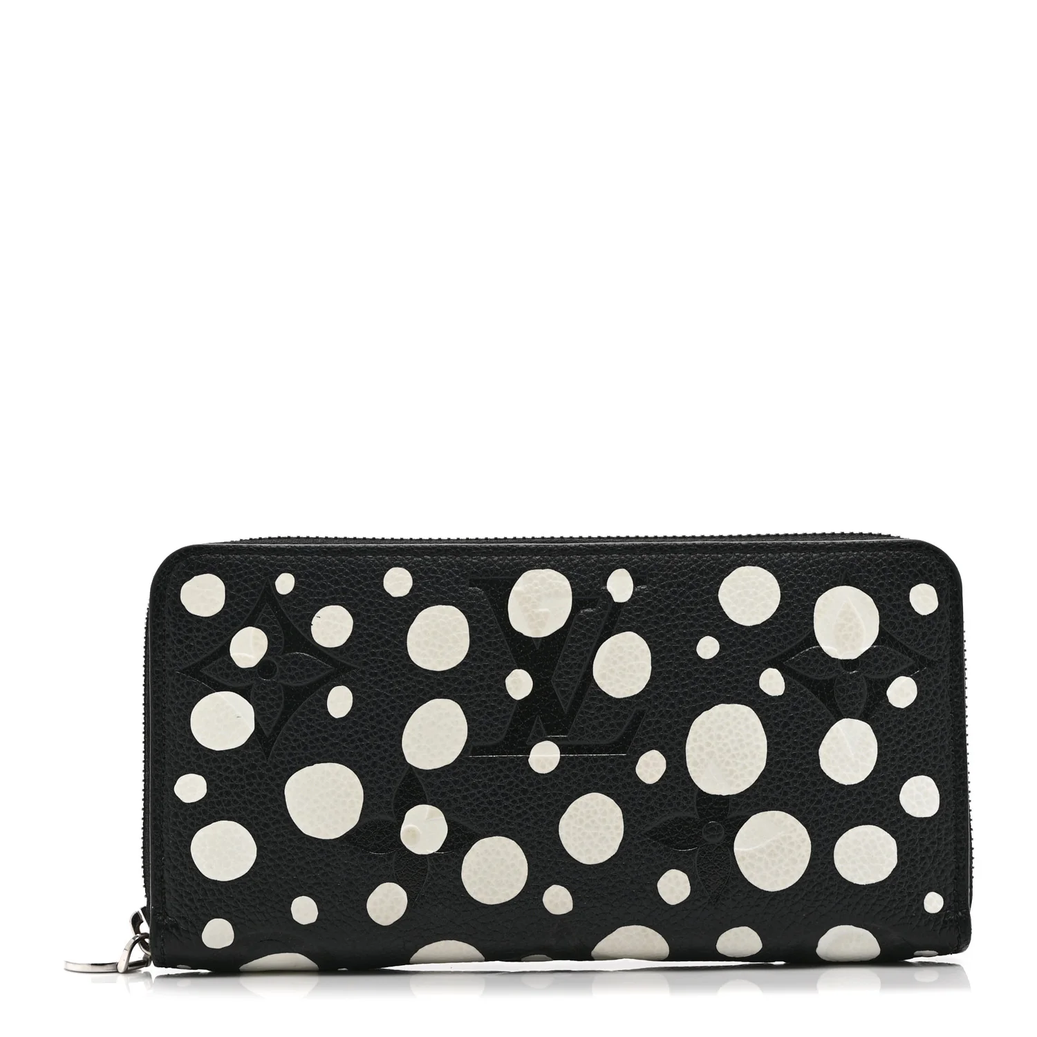 LV X YK Empreinte Zippy Wallet Black White