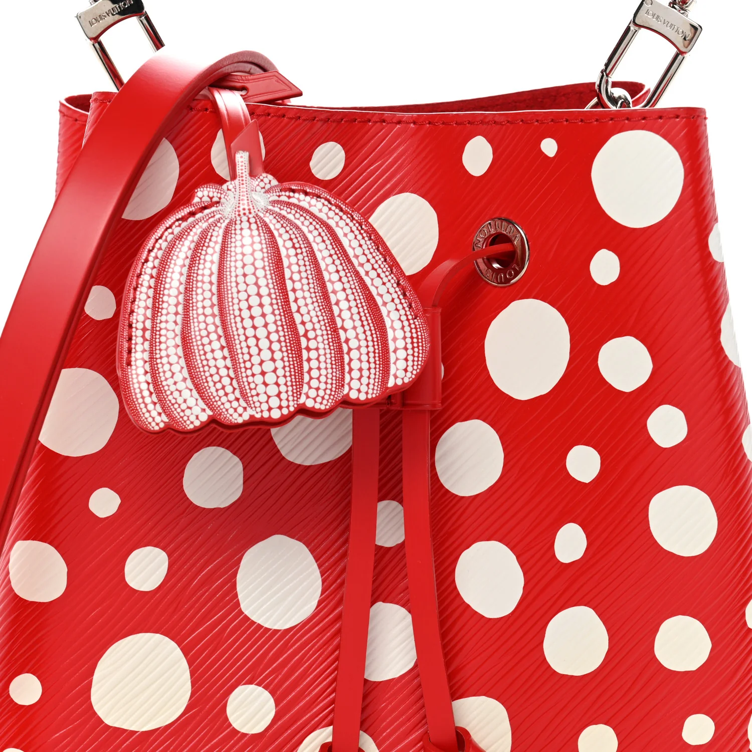 LV X YK Epi Neonoe BB Rouge White - Image 7