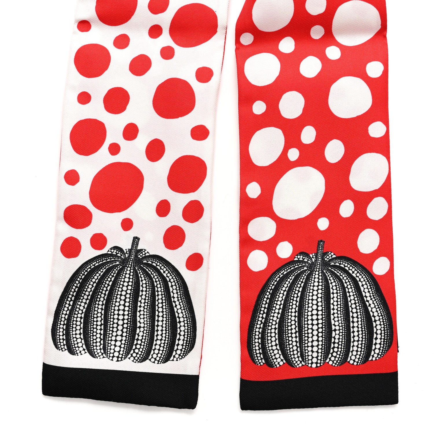 LV x YK Infinity Dots Bandeau Red White - Image 2
