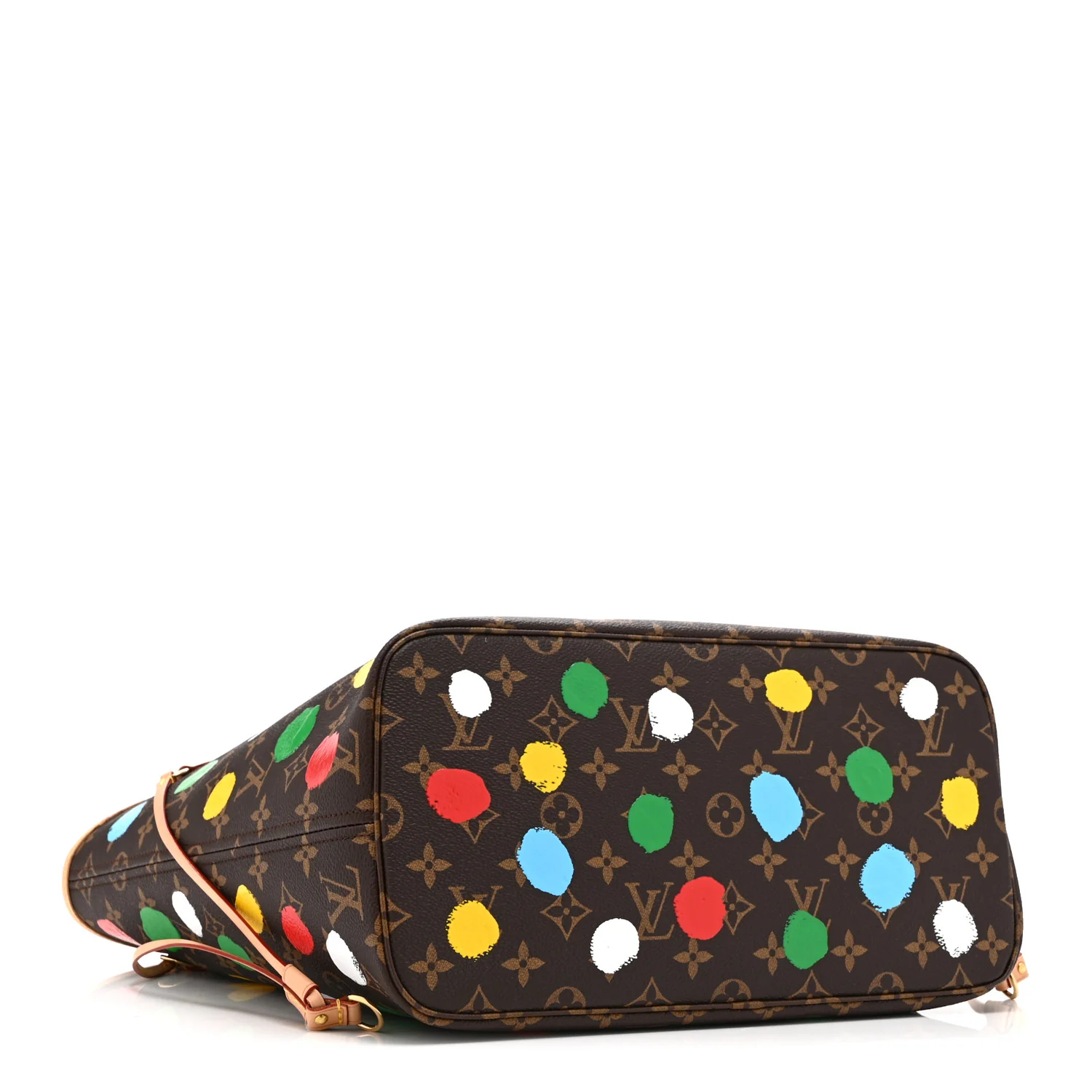 LV X YK Monogram Dots Neverfull MM - Image 5