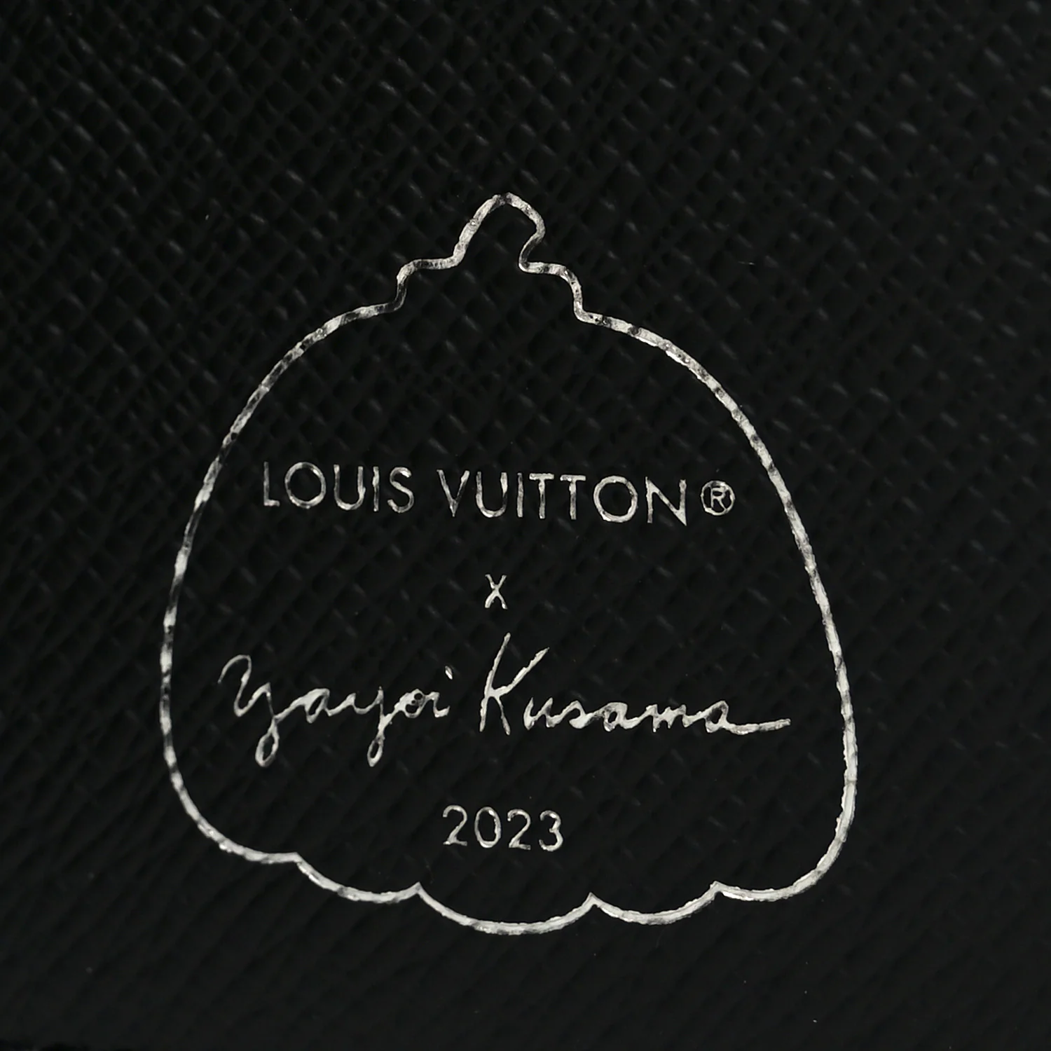 LV X YK Monogram Eclipse Dots Pocket Organizer NM Black Silver - Image 6