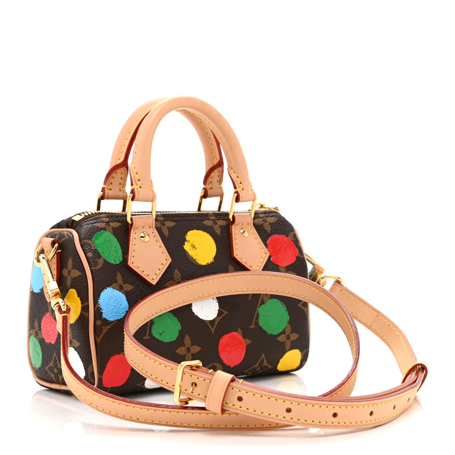 LV X YK Monogram Nano Speedy - Image 3