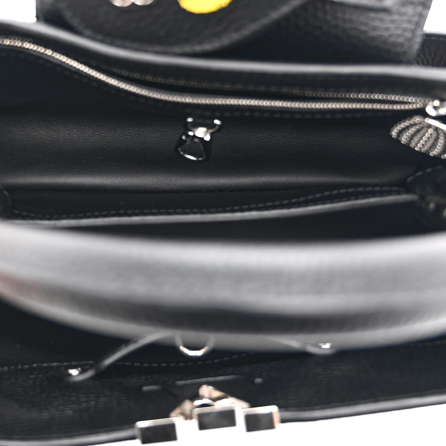 LV X YK Taurillon Capucine MM Black - Image 6