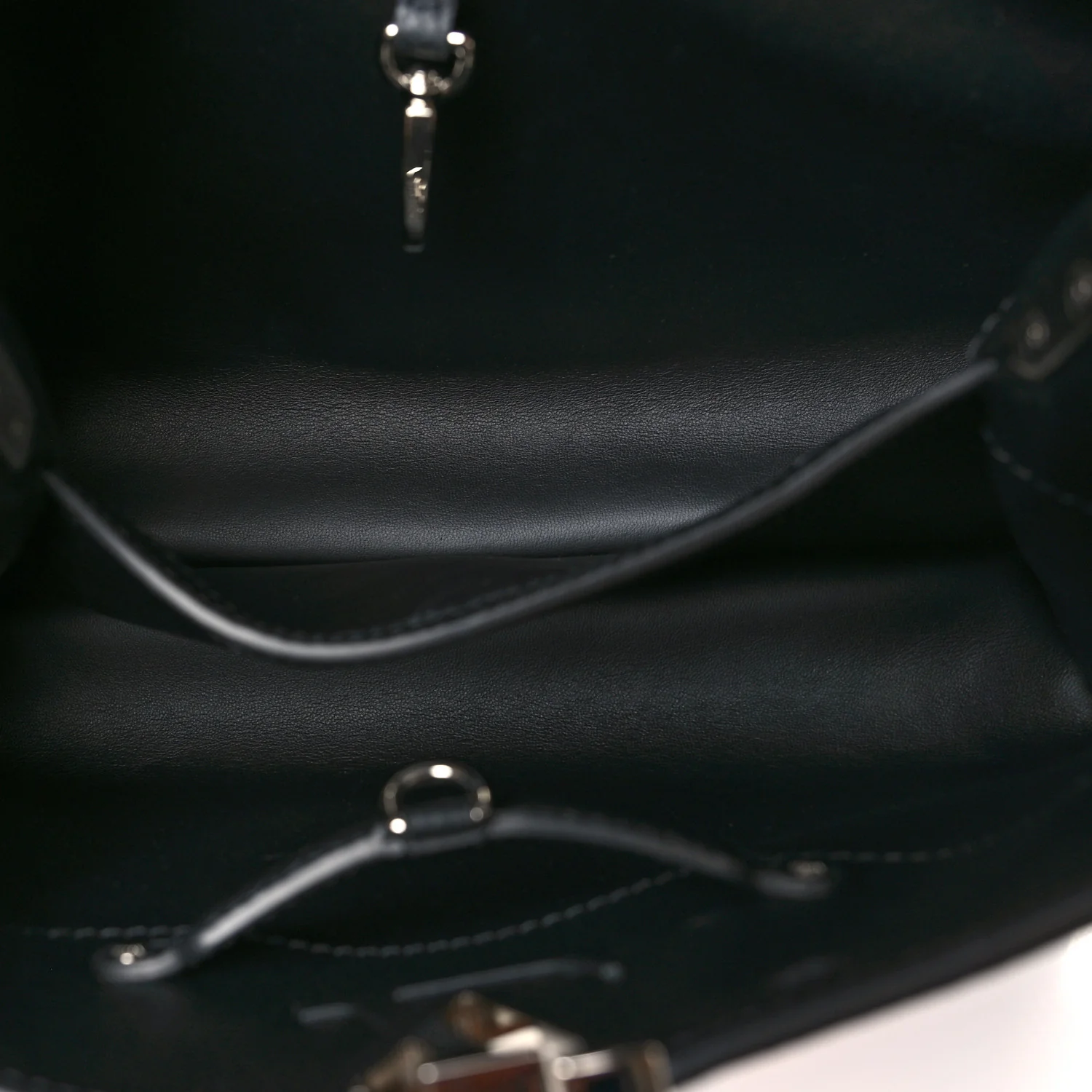 LV X YK Taurillon Capucines MM Black - Image 5