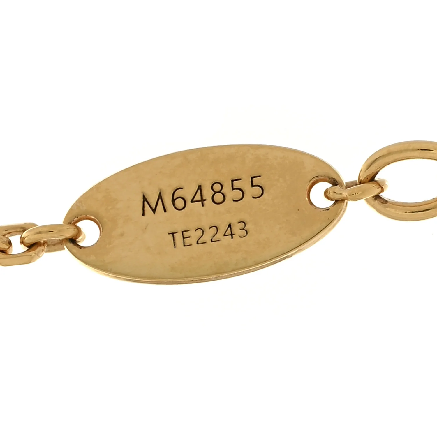 Metal Blooming Supple Necklace Gold - Image 6