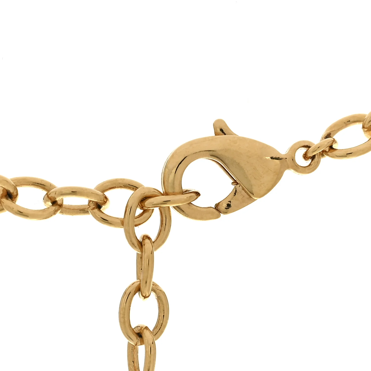 Metal Blooming Supple Necklace Gold - Image 7