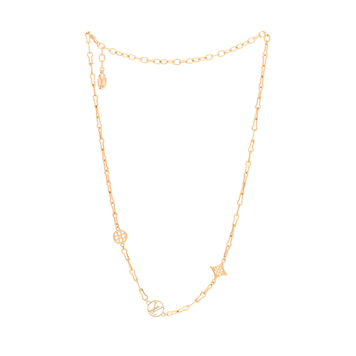 Metal Forever Young Short Necklace Gold - Image 3