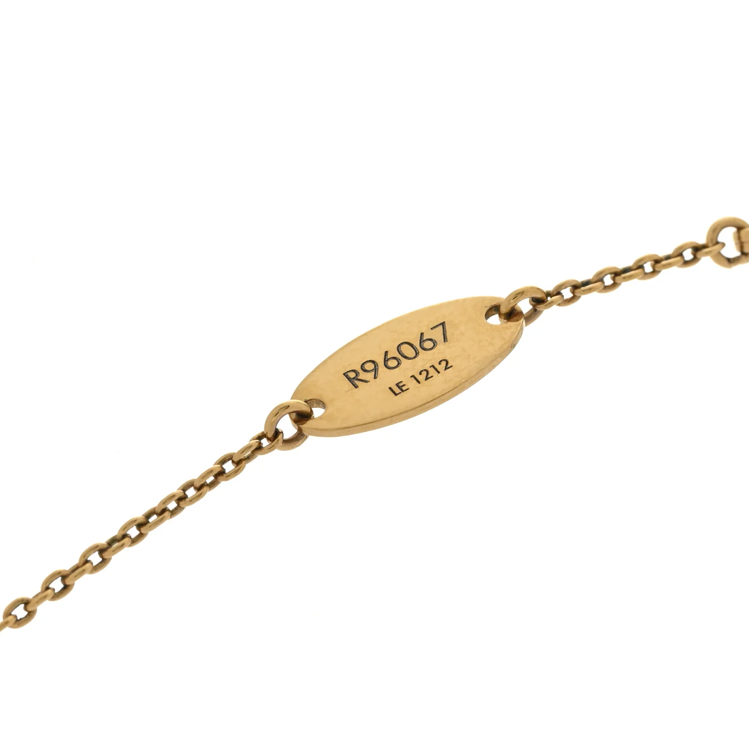 Metal Louisette Necklace Gold - Image 6