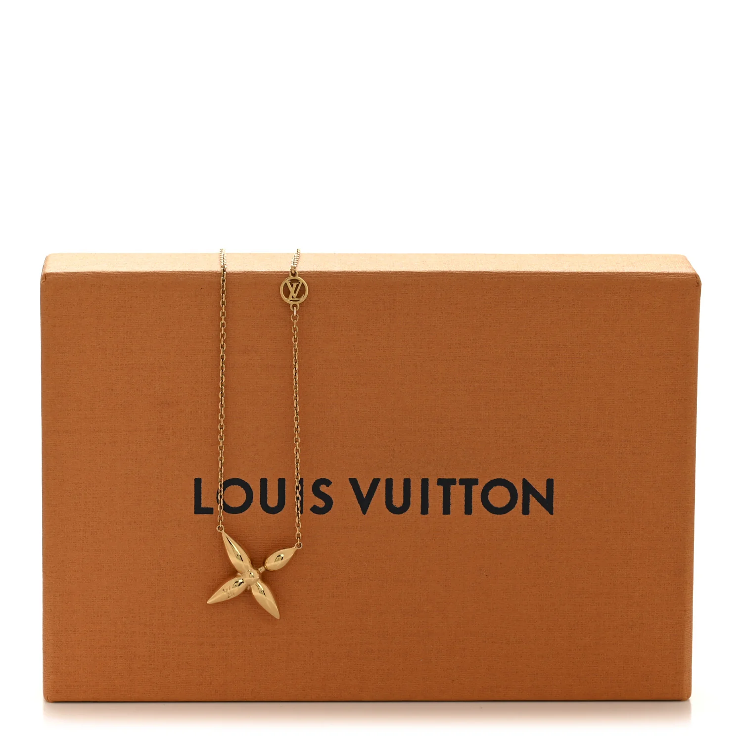 Metal Louisette Necklace Gold - Image 9