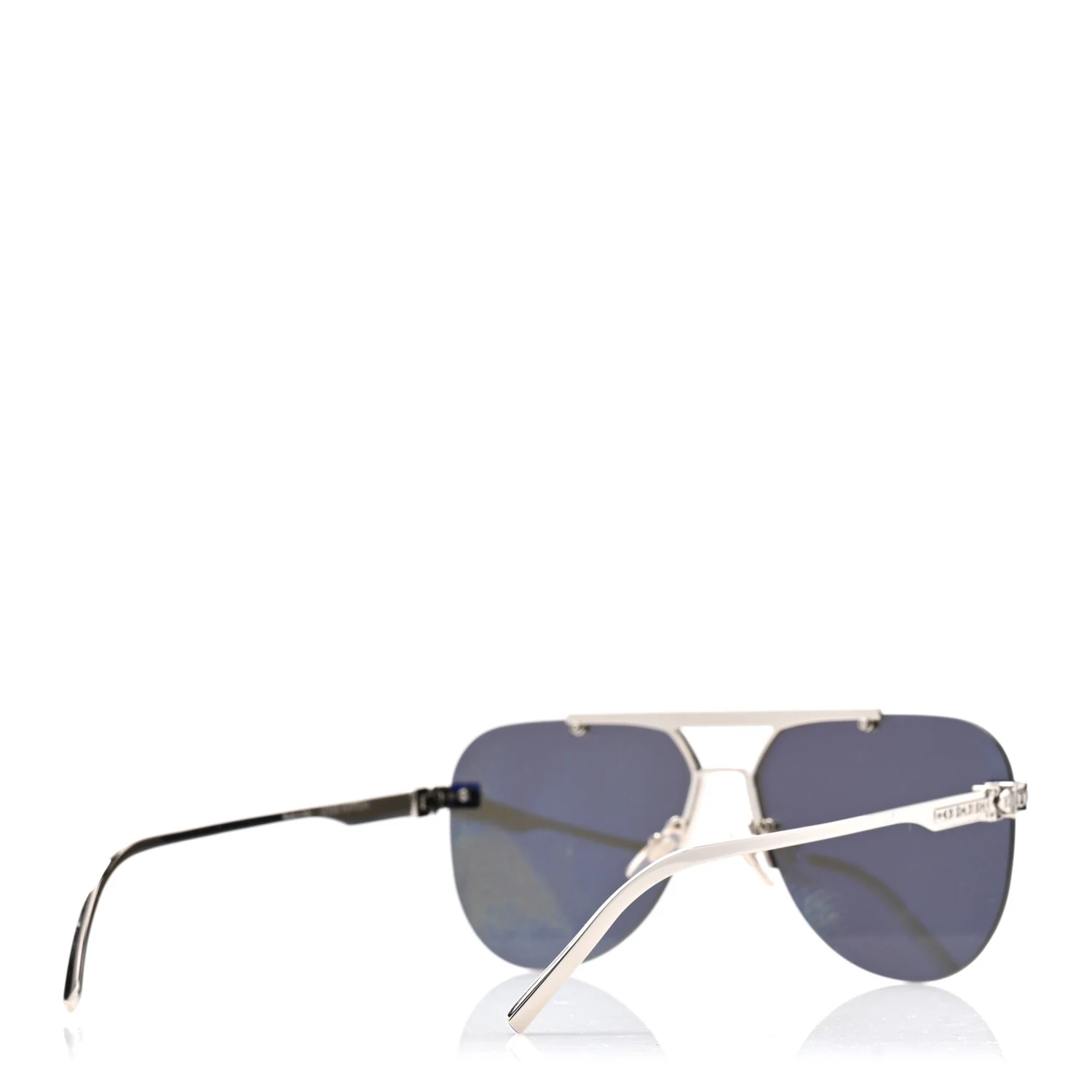 Metal LV Ash Sunglasses Z1262W SIlver - Image 4
