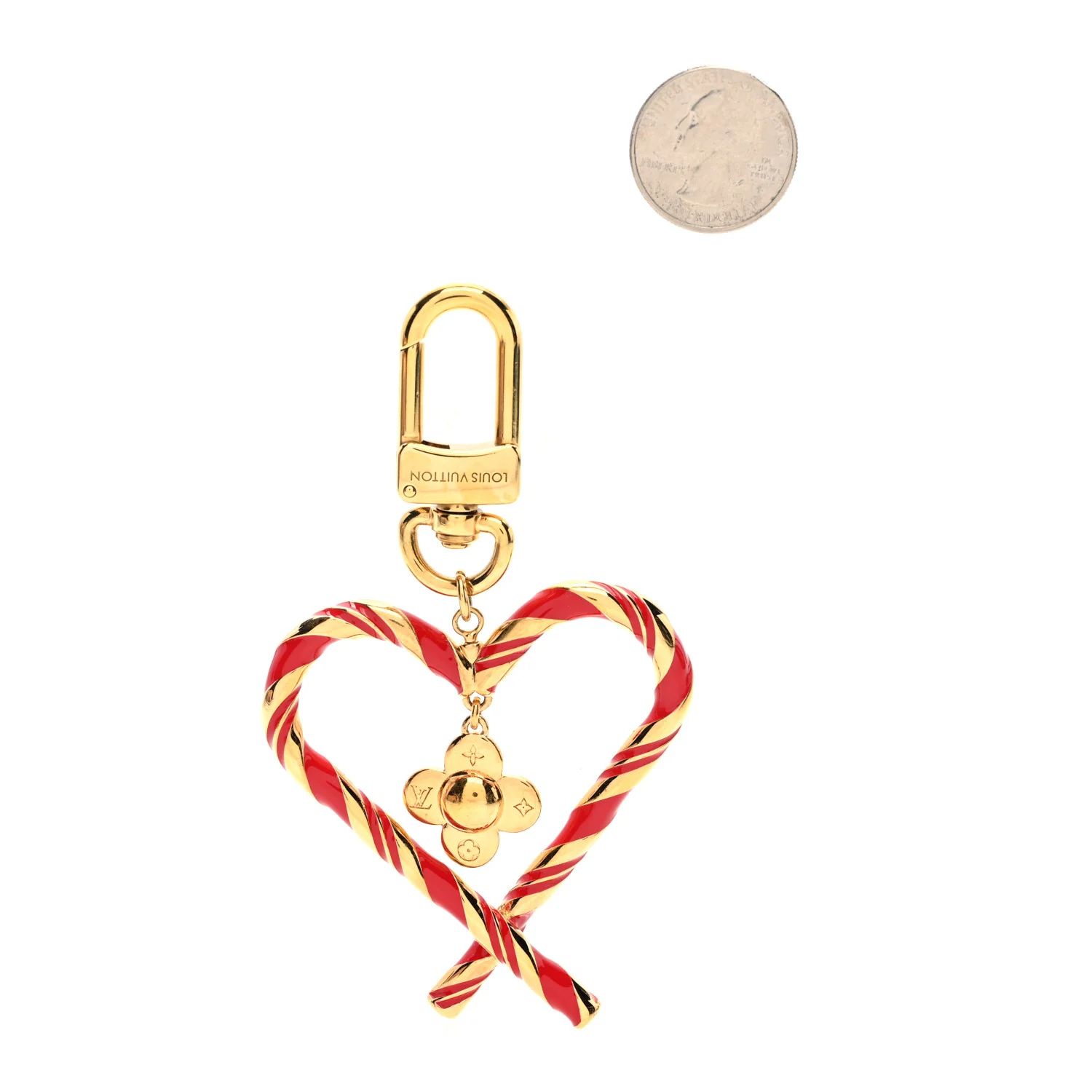 Metal Vivienne Xmas Bag Charm - Image 2