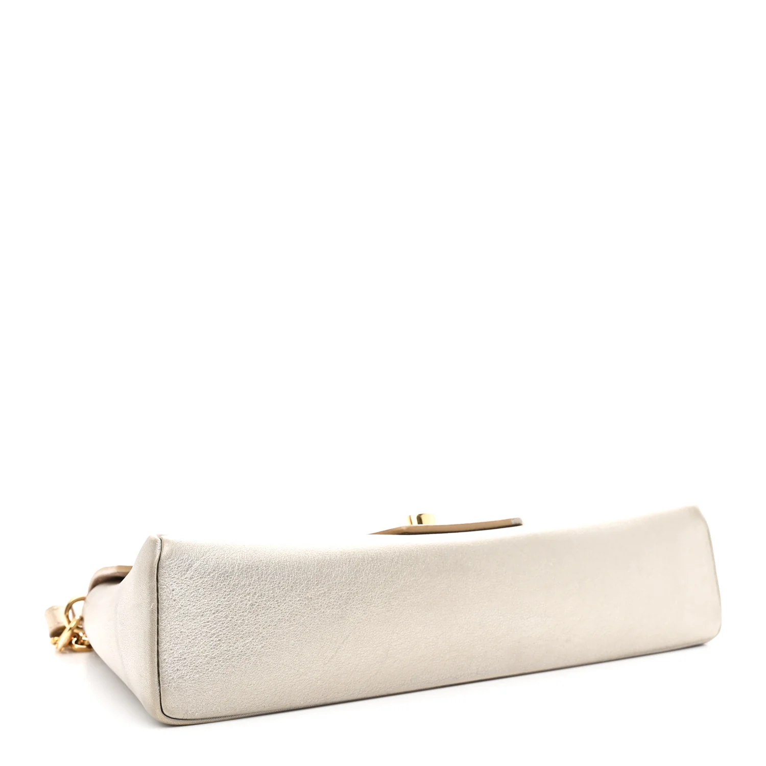 Metallic Calfskin Love Note Gold Silver - Image 4