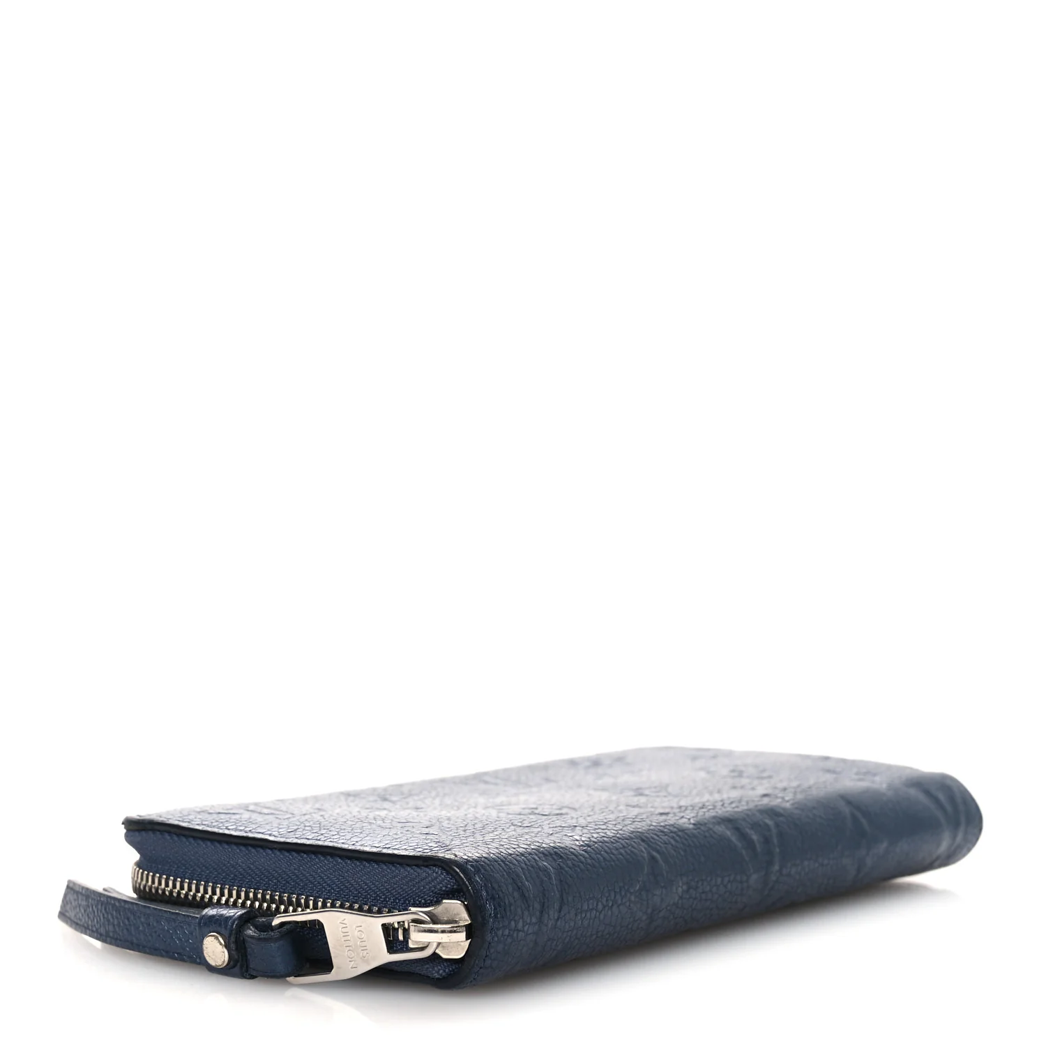 Metallic Empreinte Monogram Zippy Wallet Navy Nacre - Image 4