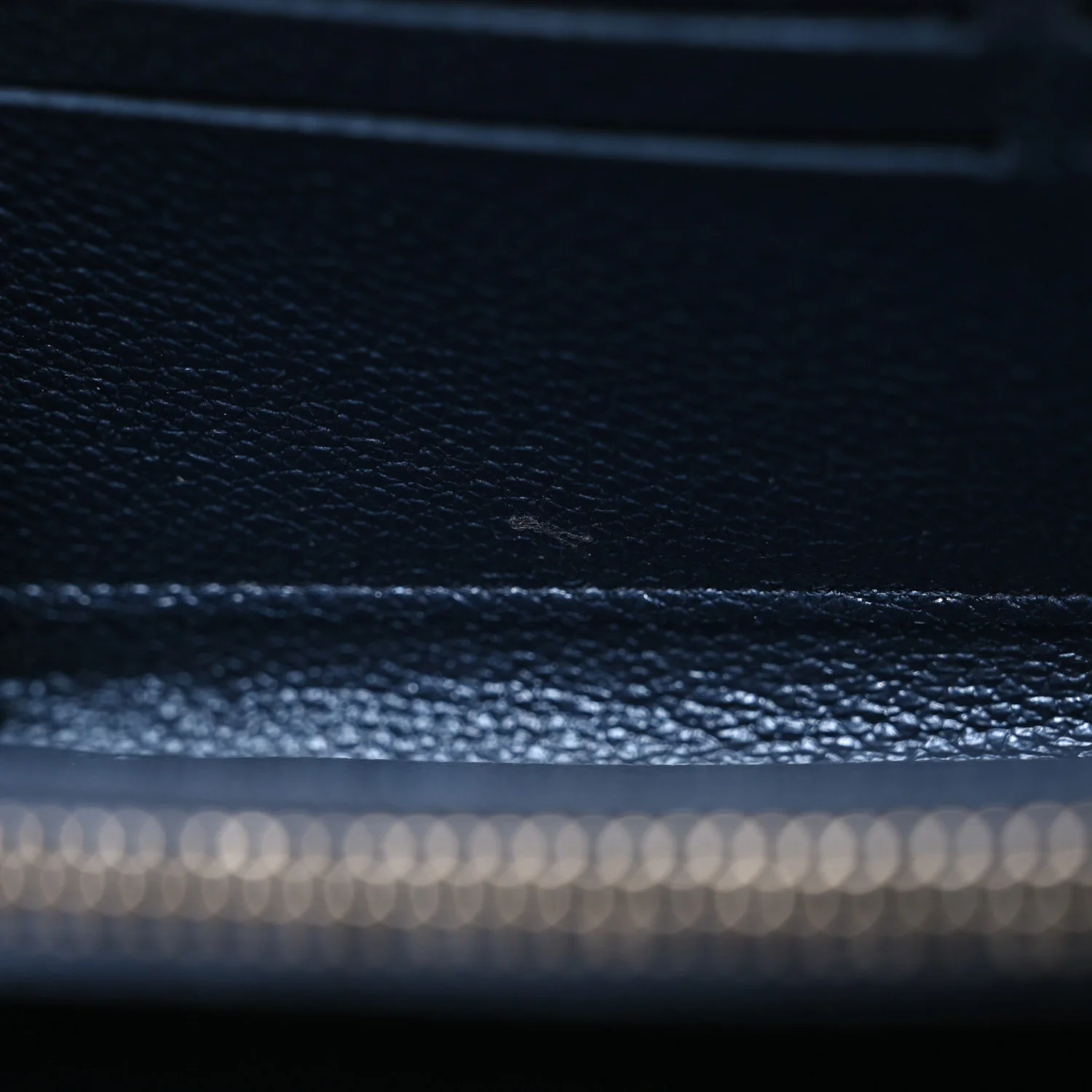 Metallic Empreinte Monogram Zippy Wallet Navy Nacre - Image 8