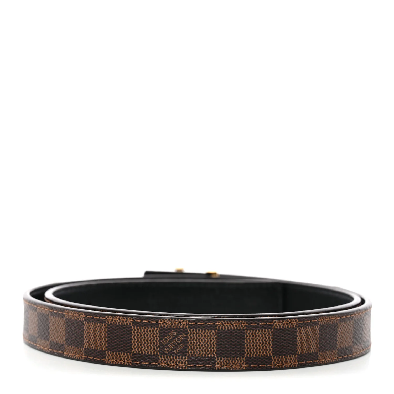 Mini Damier Ebene 25mm LV Initiales Belt 80 32 - Image 2