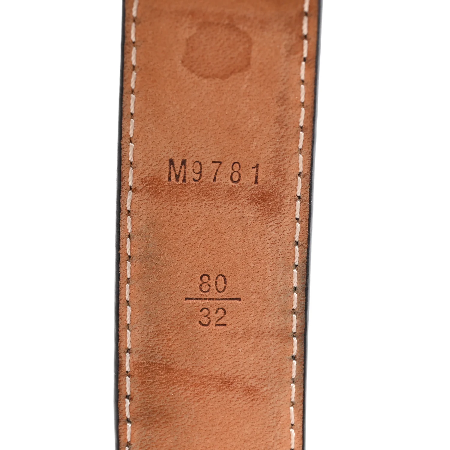 Mini Monogram 25mm LV Initiales 80 32 Belt - Image 4