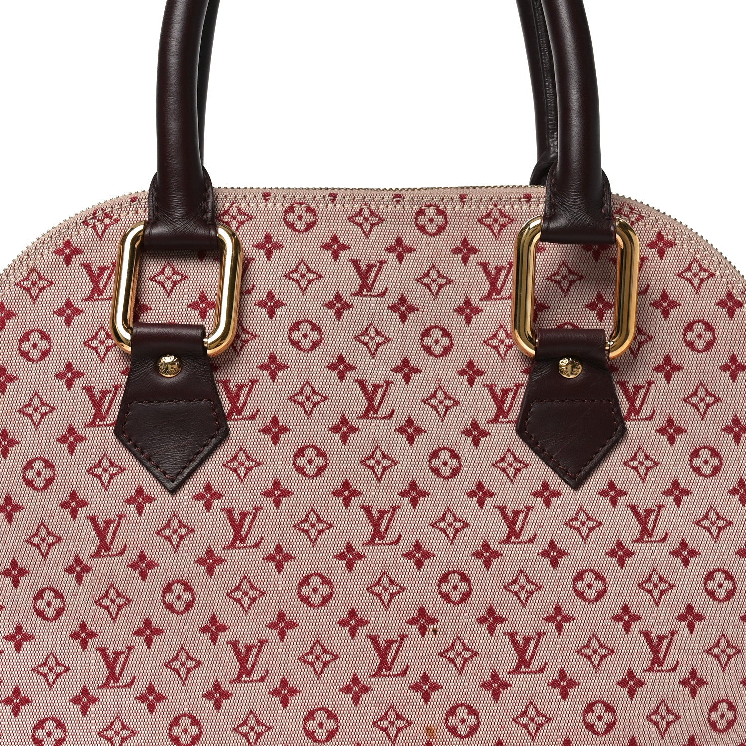 Mini Monogram Alma Haut Tote Cherry - Image 7