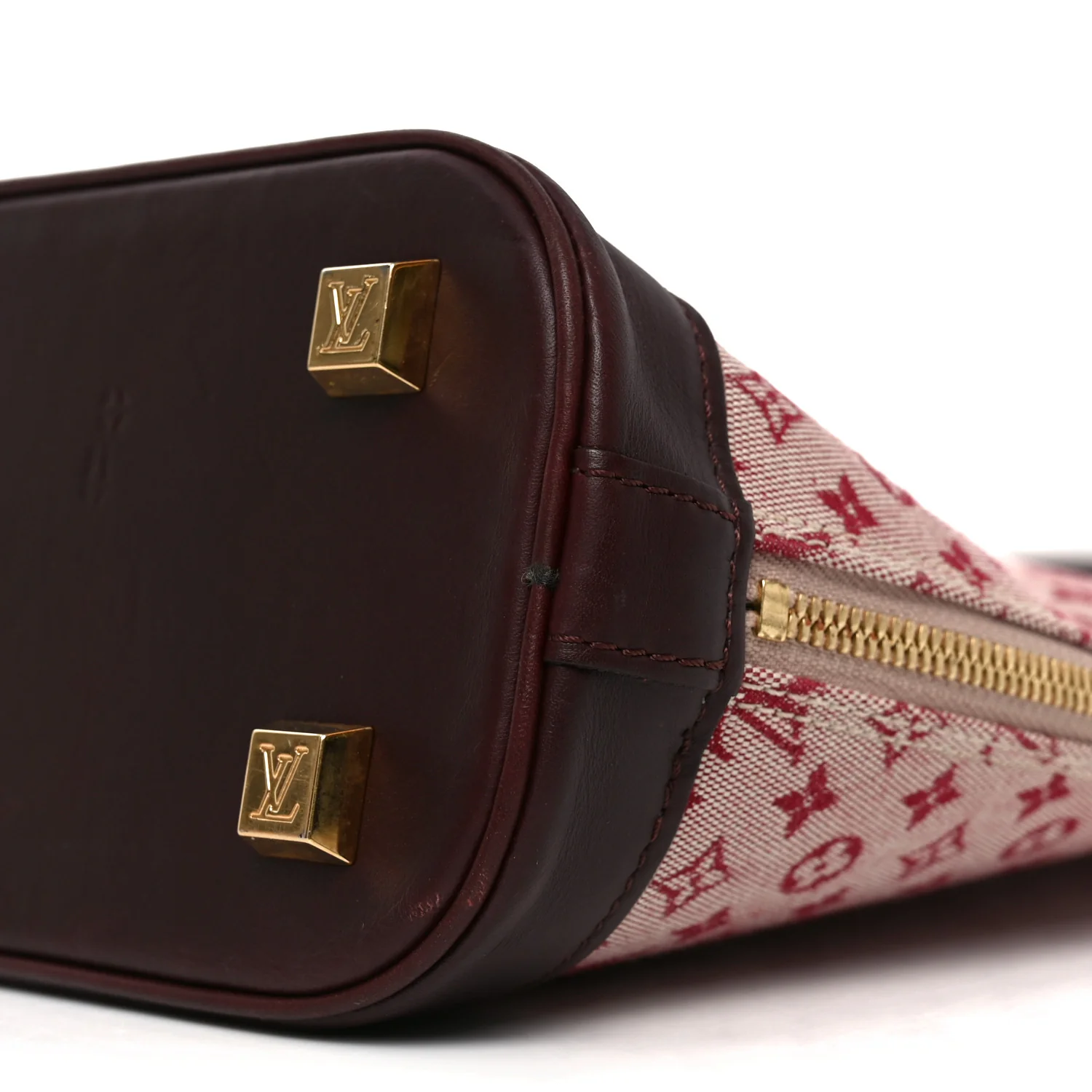 Mini Monogram Alma Haut Tote Cherry - Image 9