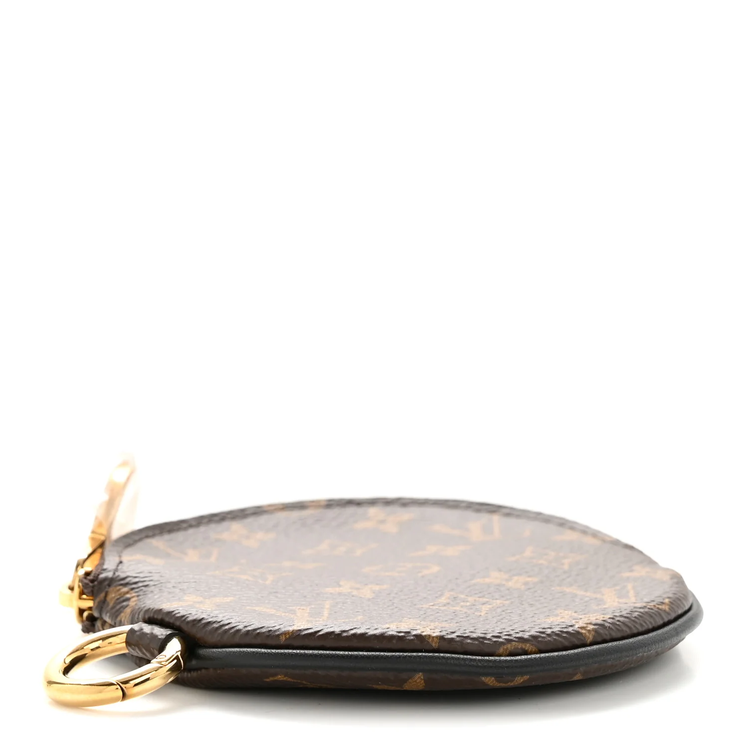Mini Monogram Trio Pouch Round Coin Purse - Image 4