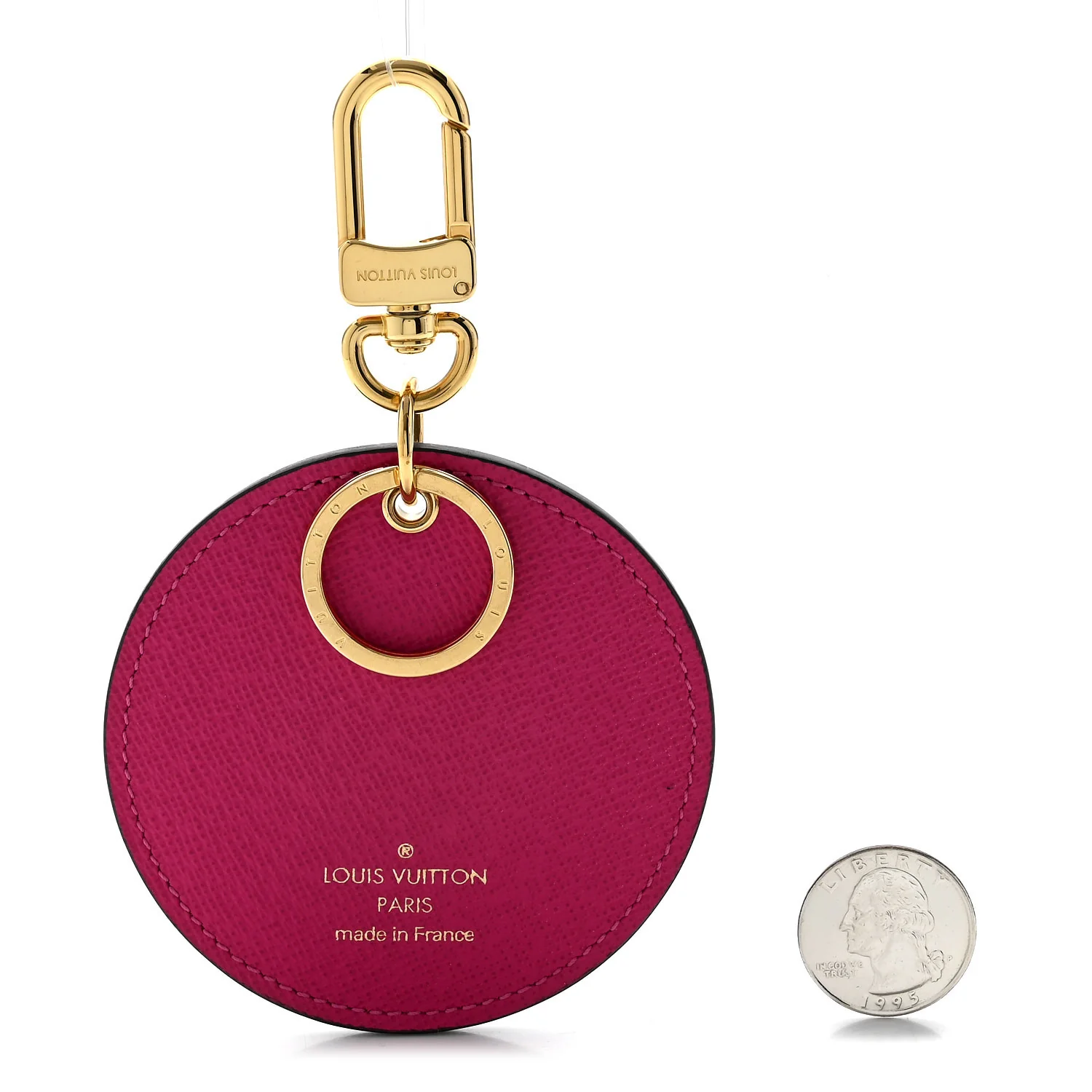 Monogram 2018 Christmas Animation Bears Bag Charm Key Ring - Image 2