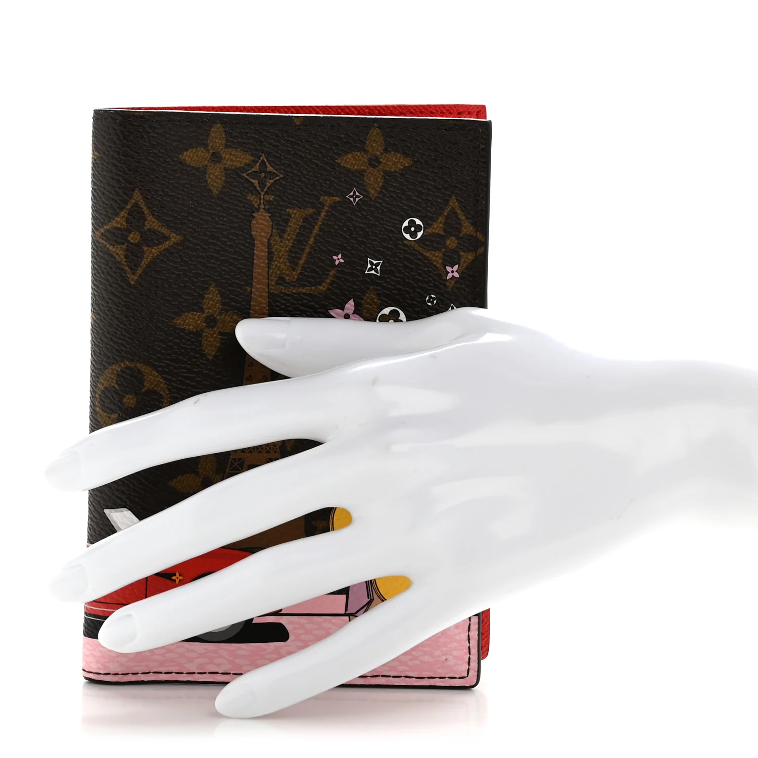 Monogram 2019 Christmas Animation Passport Cover Rouge - Image 2