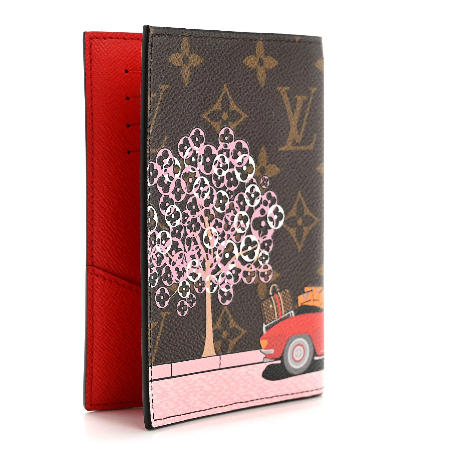 Monogram 2019 Christmas Animation Passport Cover Rouge - Image 3