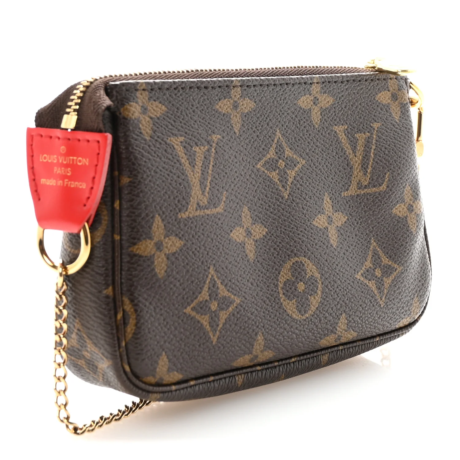 Monogram 2020 Christmas Animation Bumper Cars Mini Pochette Accessories Coquelicot - Image 3